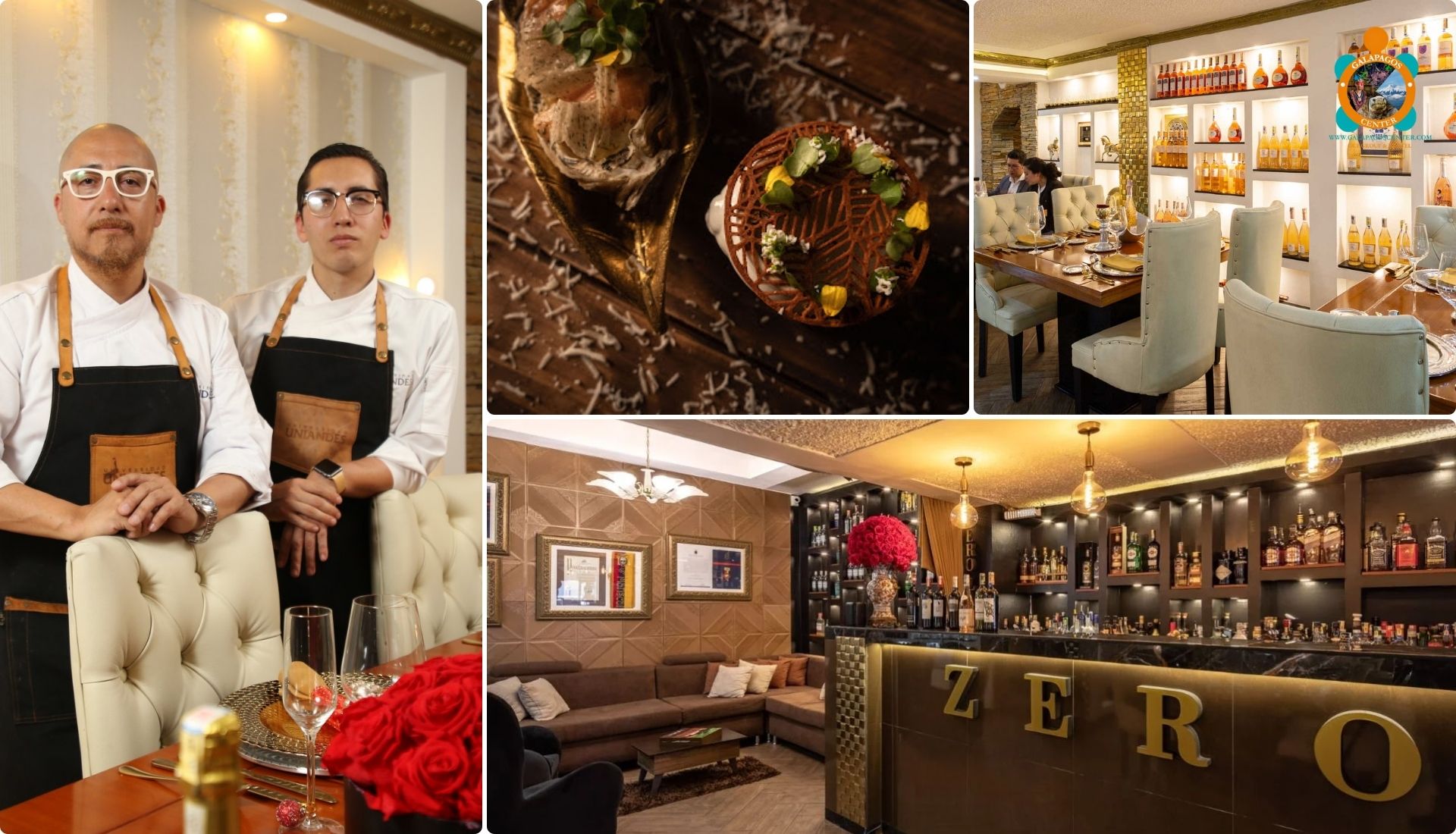 Zero Lab Fine Dining restaurant by Galapagos Center Expedition in Ecuador